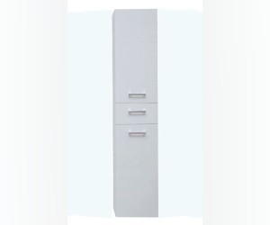 Пенал подвесной универсальный Dreja 77.0303W, 35см, белый глянец