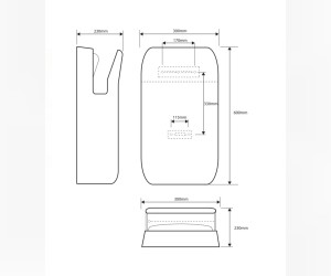 Автоматический сушитель для рук Bemeta