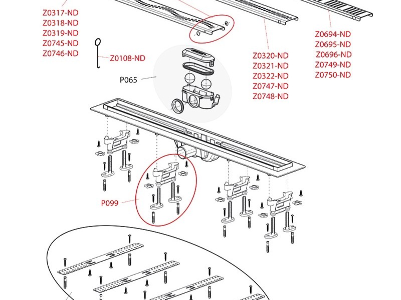 Душевой лоток AlcaPlast APZ9-950 M Simple