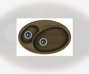 Мойка кухонная Florentina Селена 780 коричневый