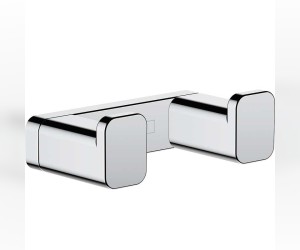 Крючок двойной Hansgrohe AddStoris, хром, 41755000