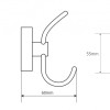 Вешалка с крючком Bemeta