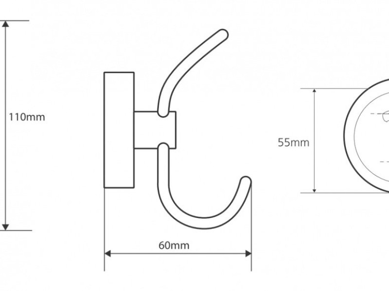Вешалка с крючком Bemeta