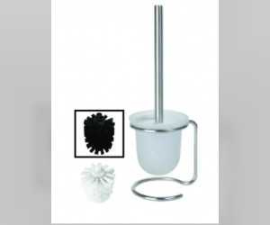 Ершик Bemeta Neo 104113109 11 x 13 x 40 см напольный, хром матовый, щетка черная