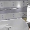 Карниз для ванны Bas Хатива КЗ00002 дуга, нержавеющая сталь
