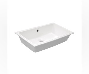 Раковина Kerasan Slim 022501, 75 x 34 см, встраиваемая снизу