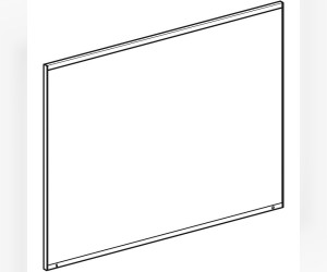 Зеркало Geberit Option Plus, 90 х 70 см, со светодиодной подсветкой, 501.073.00.1