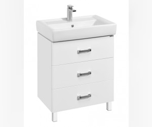 Тумба под раковину Акватон Америна 70 М напольная, белый, 1A169001AM010