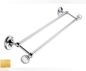 Полотенцедержатель двойной IBB Madras MA04 oro цвет золото, 59.5 м