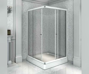 Душевой уголок Радомир 100 х 90 х 196 см, стекло матовое