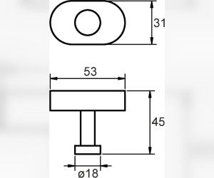 Крючок Milardo Solomon SOLSM10M41