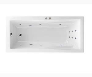 Ванна гидромассажная Excellent Palace 170 x 75 см, LINE, хром, каркас в подарок