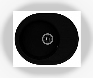 Мойка кухонная Florentina Родос 620 антрацит