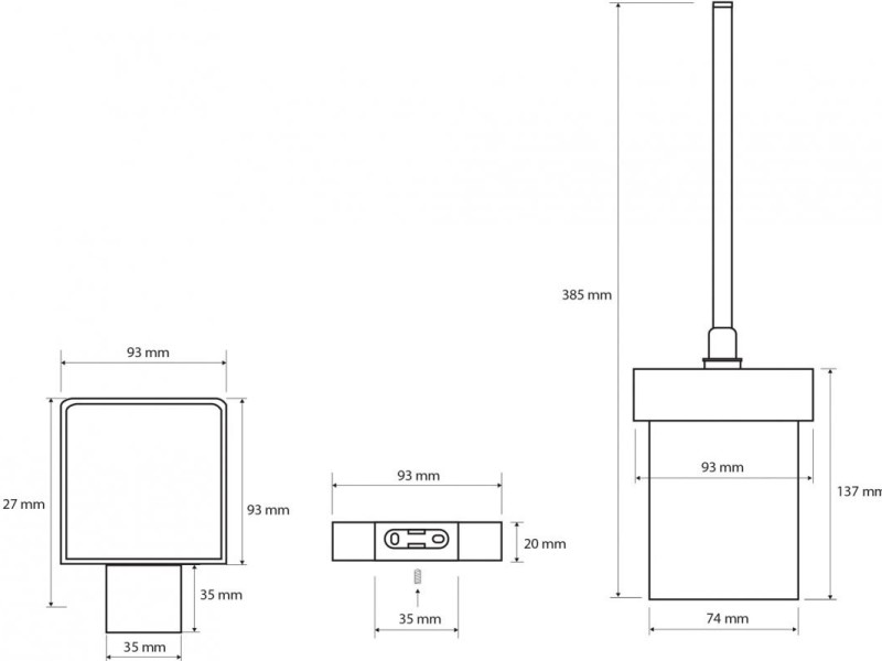 Ёршик подвесной Bemeta