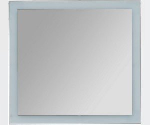 Зеркало Dreja Kvadro 77.9012W, инфракрасный выключатель, LED-подсветка, 80x85 см