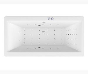 Ванна гидромассажная Excellent Pryzmat 190 x 90 см, NANO, хром, каркас в подарок