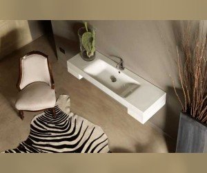 Раковина Kerasan Cento 3535 bi*1, 140*45см