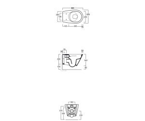 Подвесной унитаз Simas Gambassi GA18bi безободковый