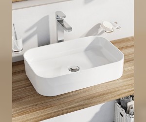 Раковина Ravak Ceramic Slim R, 55 х 37 см, цвет белый, XJX01155002
