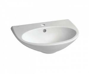 Раковина Vidima СЕВА ЛУП (BOX) (Seva Loop) W407161, подвесная, белая, 55*39 см