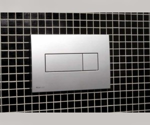 Клавиша смыва AlcaPlast M371, хром глянцевый