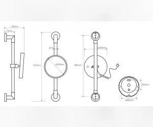 Косметическое зеркало Bemeta 112101162