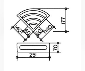 Корзинка для губки Keuco Elegance New 11657 010000, хром/ белый
