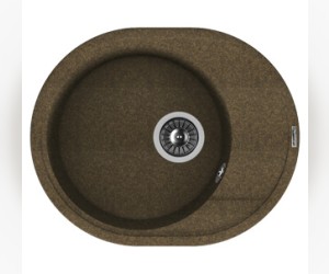 Мойка кухонная Florentina Родос 580 коричневый