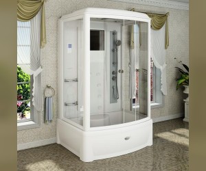 Душевая кабина Радомир Диана-2 139 х 108 см с гидромассажем и паром