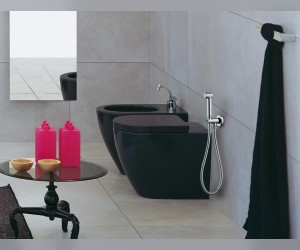 Гигиенический душ Bossini Paloma C69001.030 с запорным устройством, хром