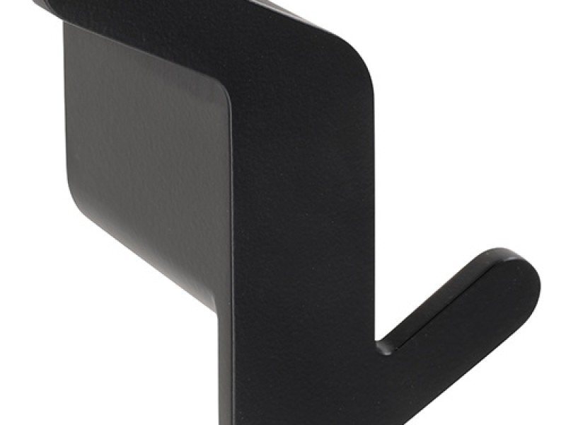 ORGANIC BLACK Асимметричный крючок, левый черный матовый BEMETA BEMETA DESIGN