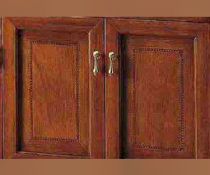 Тумба напольная Labor Legno VICTORIA HPL 90, под раковину и столешницу, орех/бронза 82*52*81 см