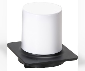 ORGANIC BLACK Настенный дозатор для жидкого мыла черный матовый BEMETA BEMETA DESIGN