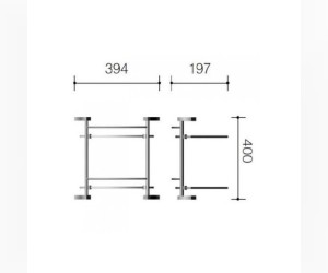 Полка Schein Swing 3212B