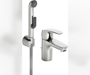 Смеситель Oras Safira 1008F для раковины с гигиеническим душем