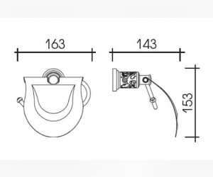 Бумагодержатель Schein Carving 7065026
