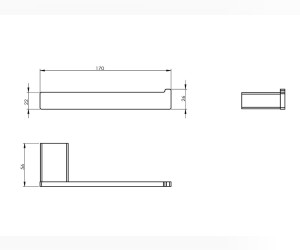 Держатель туалетной бумаги Langberger Accessories 37543B, хром