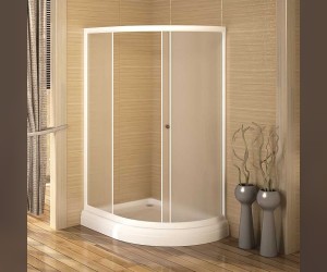 Душевой уголок Радомир, 120 х 90 х 196 см, стекло матовое