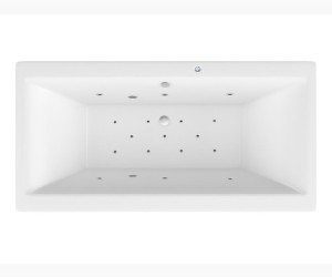 Ванна гидромассажная Excellent Pryzmat 160 x 75 см, RELAX, хром, каркас в подарок