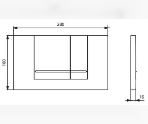 Панель управления Sanit M806 16 806 81