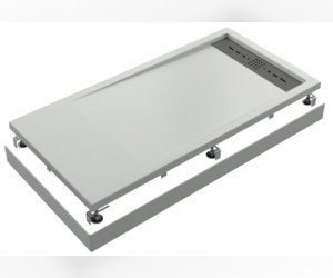 Поддон литьевой Bas Stella 100 x 80 см, ЛП00145, белый (just white)