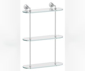 Полка 3SC Stilmar STI 017 3-х ярусная 40 см, хром