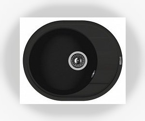 Мойка кухонная Florentina Родос 580 антрацит