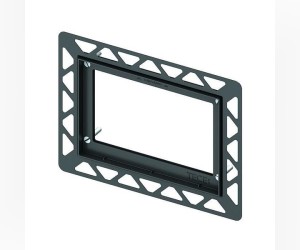 Монтажная рамка TECE Loop 9 240 647 для установки стеклянных панелей TECEloop или TECEsquare на уровне стены, черная