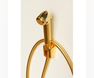 Гигиенический душ Bossini Nikita C69002.021, золото, 125 см