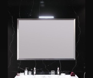 Зеркало Opadiris Рубинно 120 см, белый, 00-00003867