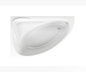 Ванна акриловая Bas Милан 170 х 110 см, белая, левая/правая