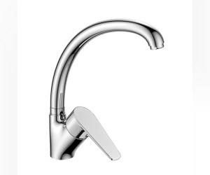 Смеситель Decoroom DR72021, для кухни, хром