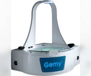 Ванна гидромассажная акриловая Gemy G9070 K, 170 х 170 х 225 см