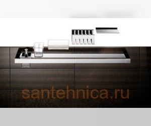 Полка для аксессуаров наборная Emco Liaison 1766 001 46, 476 мм